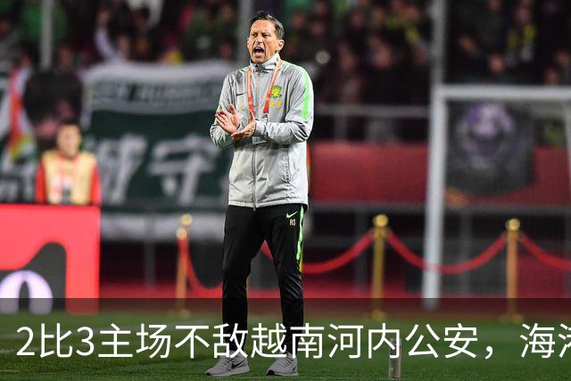 2比3主场不敌越南河内公安，海港再次诠释亚冠外战外行